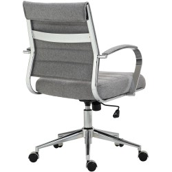 Silla de oficina Oakland en tela gris