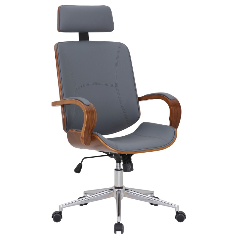 Silla de oficina Dayton nogal/gris Silla de oficina Dayton nogal/gris