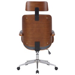 Silla de oficina Dayton nogal/gris Silla de oficina Dayton nogal/gris