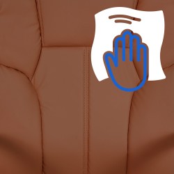 Silla de oficina BIG Xanthos marrón claro