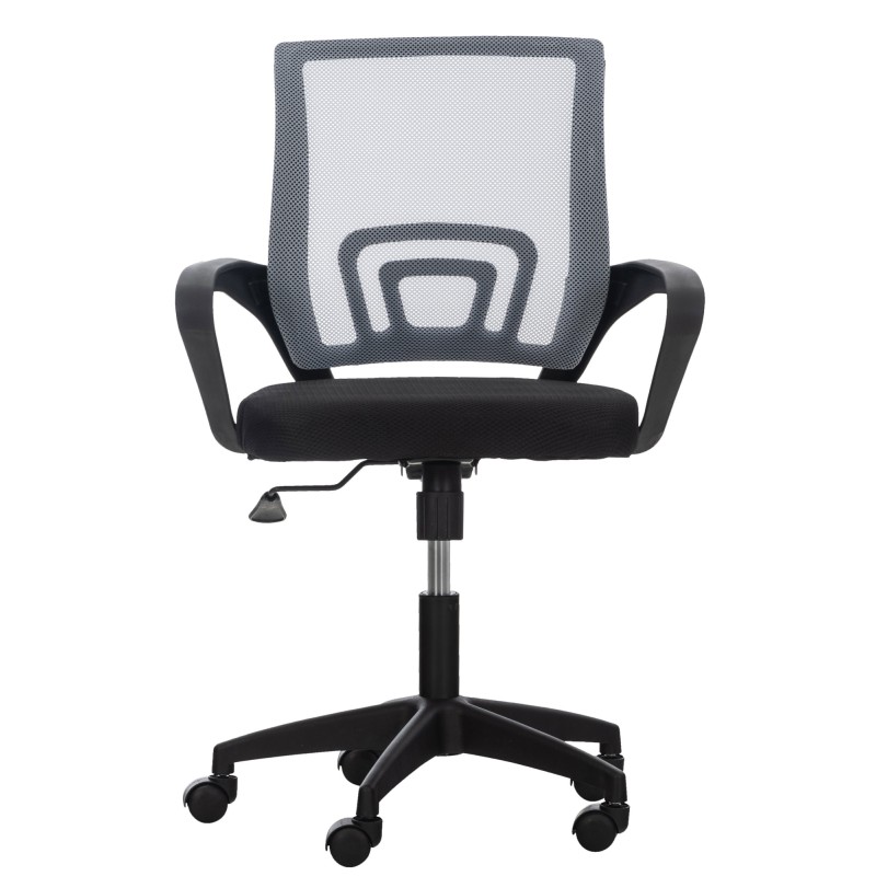 Silla de oficina gris castaño