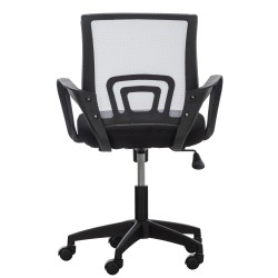 Silla de oficina gris castaño