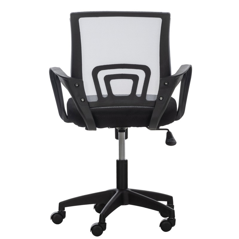 Silla de oficina gris castaño