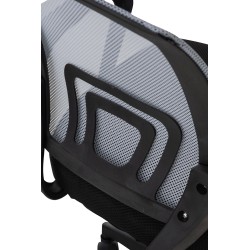 Silla de oficina gris castaño