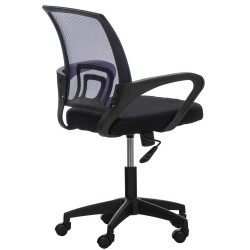 Silla de oficina color morado castaño rojizo