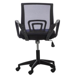 Silla de oficina color morado castaño rojizo