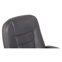 Silla de oficina gris Reedville