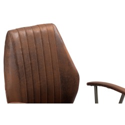 Sillón de oficina Nampa coñac