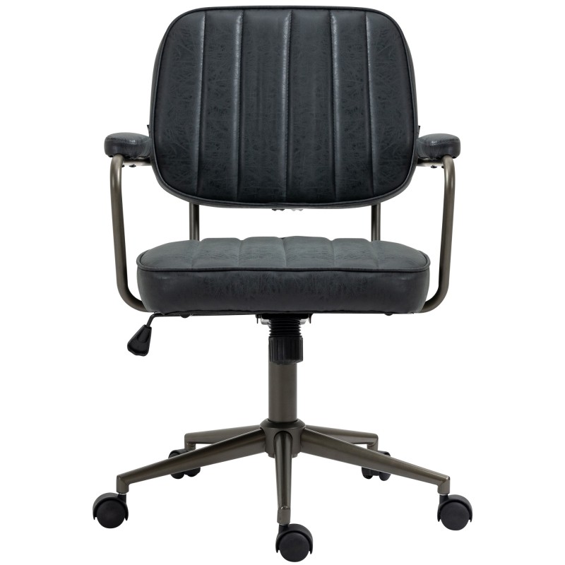 Silla de oficina Natrona antigua negra