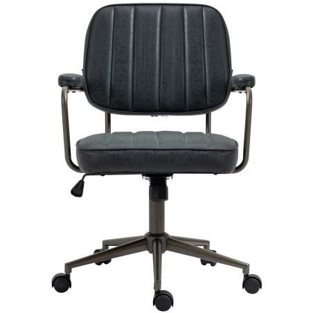 Silla de oficina Natrona antigua negra