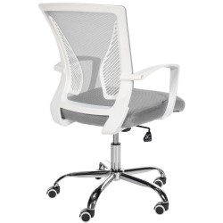 Silla de oficina Tracy C gris claro