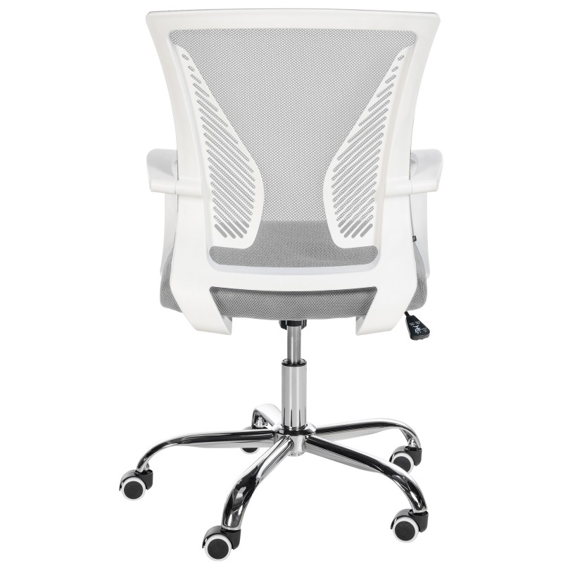 Silla de oficina Tracy C gris claro