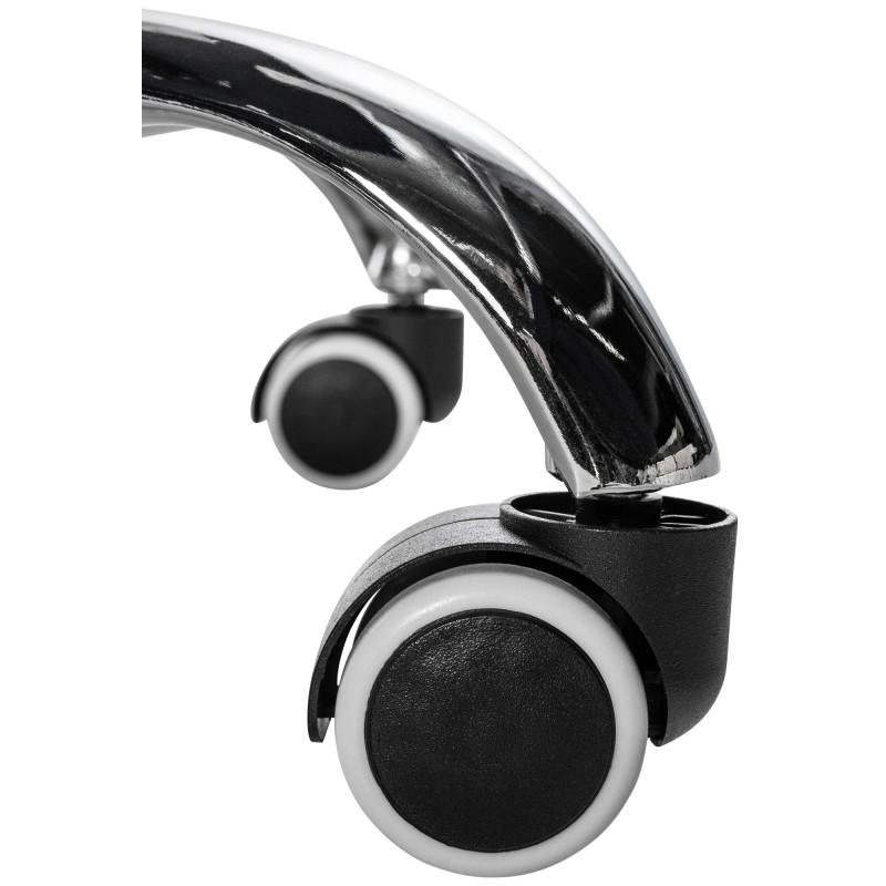 Silla de oficina Tracy C gris claro