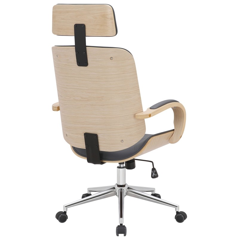 Silla de oficina Dayton Natura/Gris