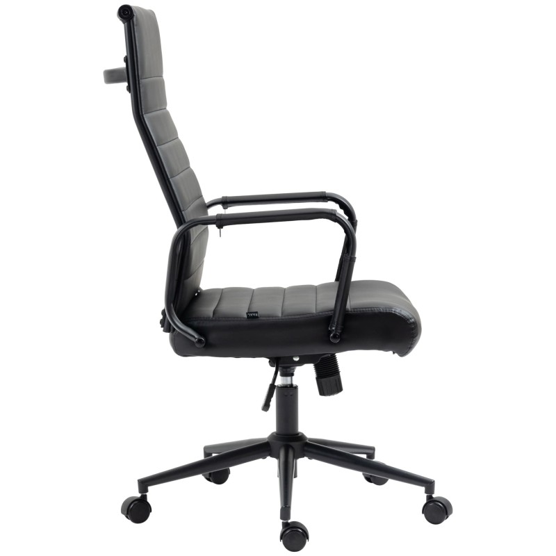 Silla de oficina Columbus negra/negra