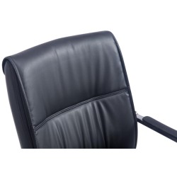 Juego de 2 sillas cantilever negras Anubis XL