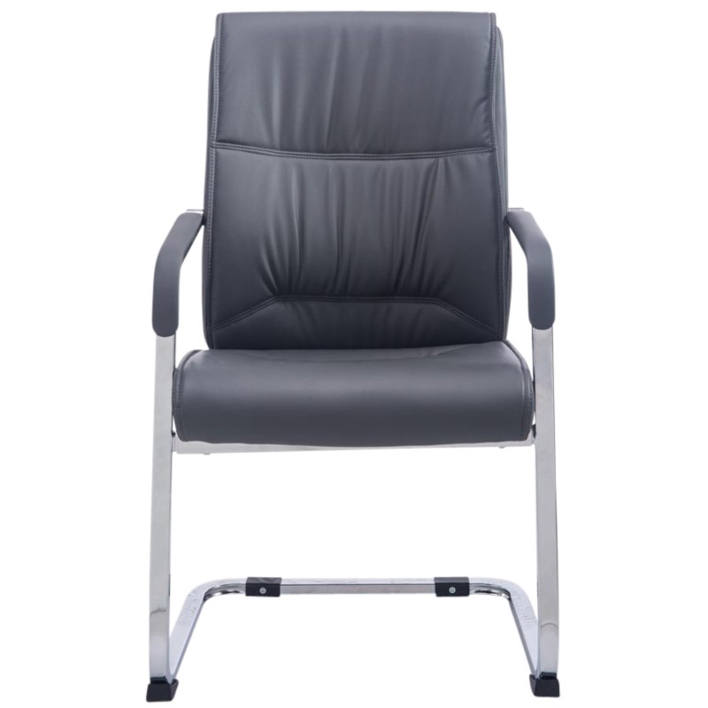 Juego de 2 sillas cantilever Anubis XL en gris