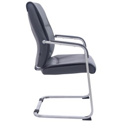 Juego de 2 sillas cantilever Anubis XL en gris