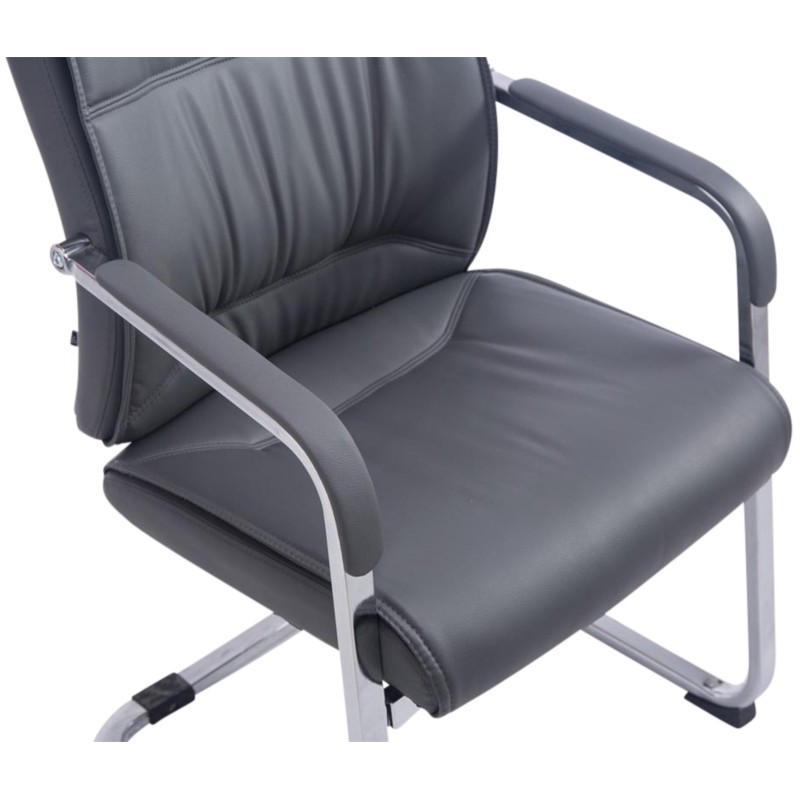 Juego de 2 sillas cantilever Anubis XL en gris