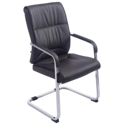 Juego de 2 sillas cantilever Anubis XL en color marrón