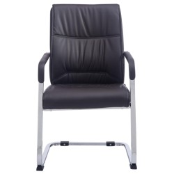 Juego de 2 sillas cantilever Anubis XL en color marrón