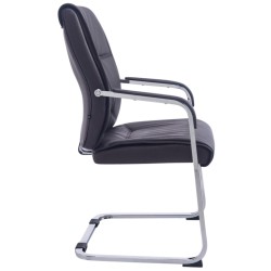 Juego de 2 sillas cantilever Anubis XL en color marrón