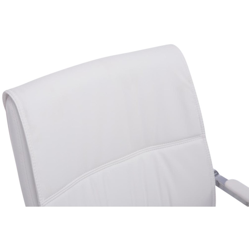 Juego de 2 sillas cantilever blancas Anubis XL