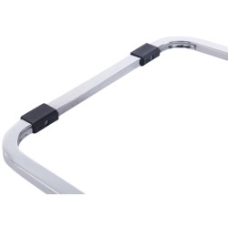 Juego de 2 sillas cantilever blancas Anubis XL