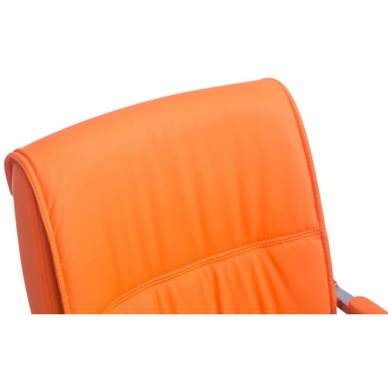 Juego de 2 sillas cantilever Anubis naranjas XL