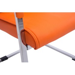 Juego de 2 sillas cantilever Anubis naranjas XL
