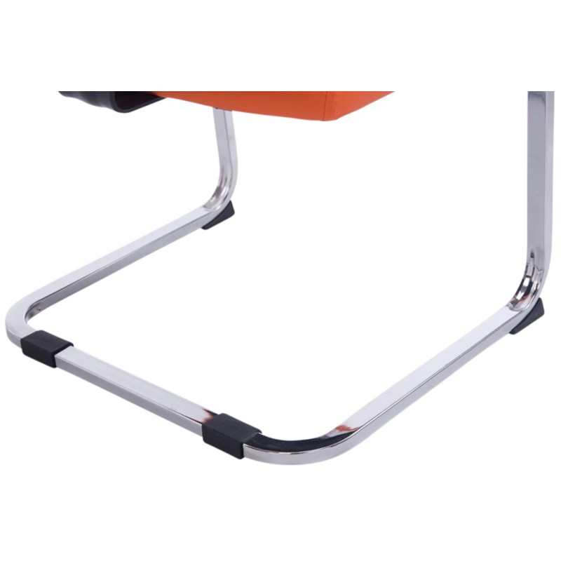 Juego de 2 sillas cantilever Anubis naranjas XL