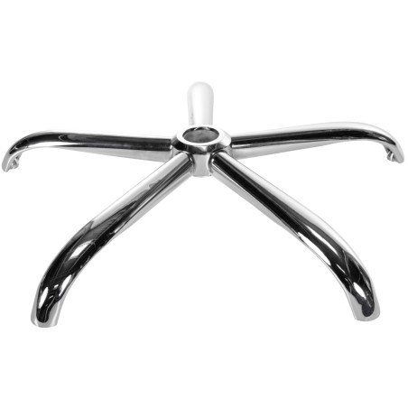 Base redonda cromada