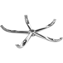 Base redonda cromada