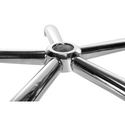 Base redonda cromada