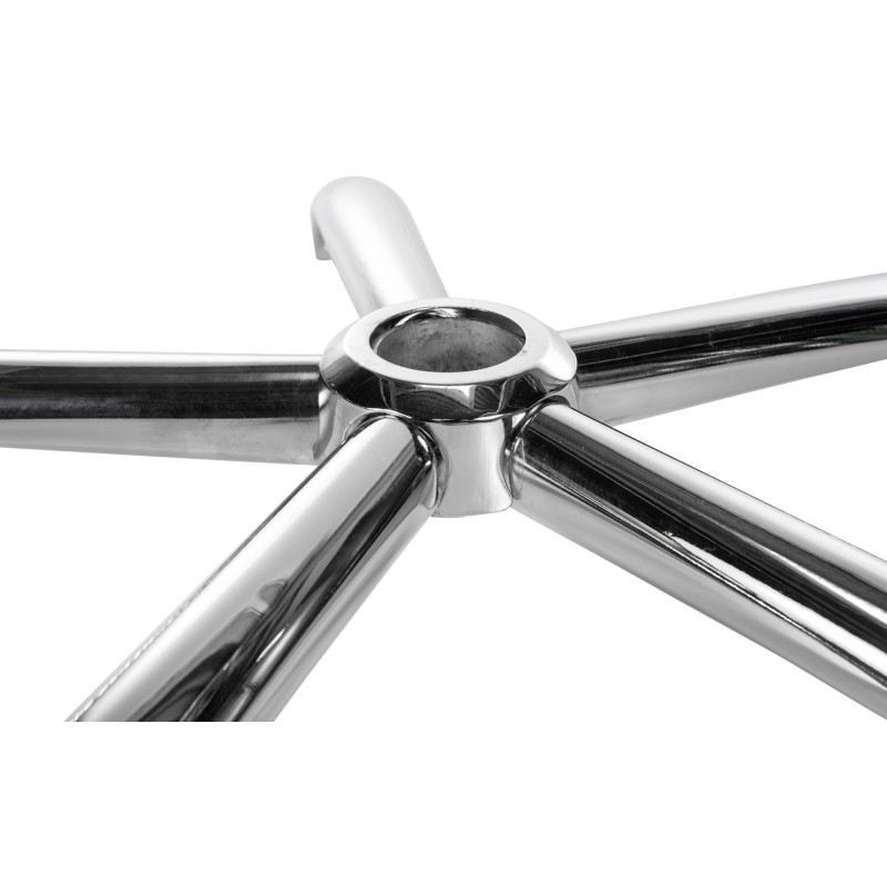 Base redonda cromada