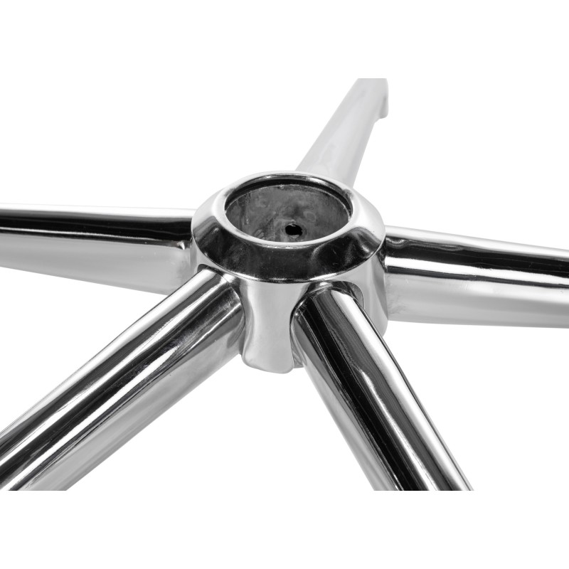 Base cuadrada cromada