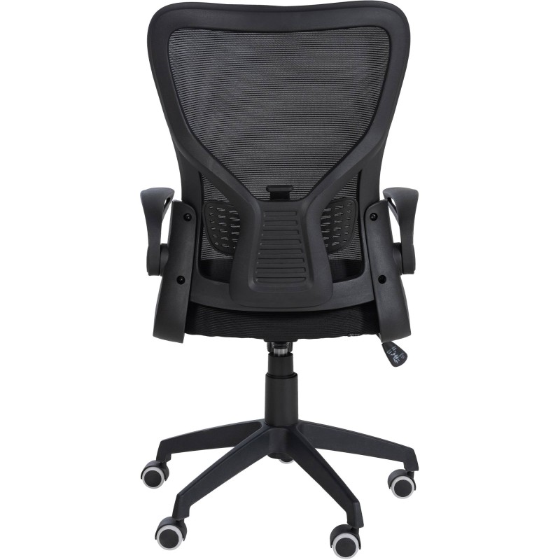 Silla de oficina negra Hudson