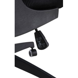 Silla de oficina negra Hudson