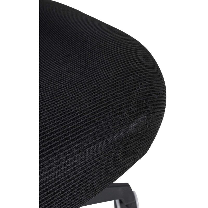 Silla de oficina negra Hudson