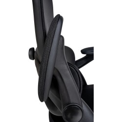 Sillón de oficina negro Garston