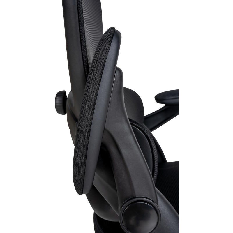 Sillón de oficina negro Garston