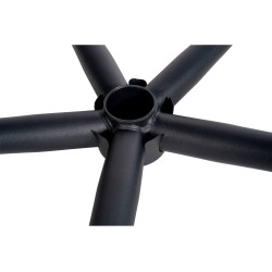 Base cuadrada negra de 70 Base cuadrada negra de 70