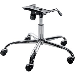 Silla de oficina cromada Frame 1