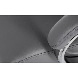 Silla de oficina gris Campo