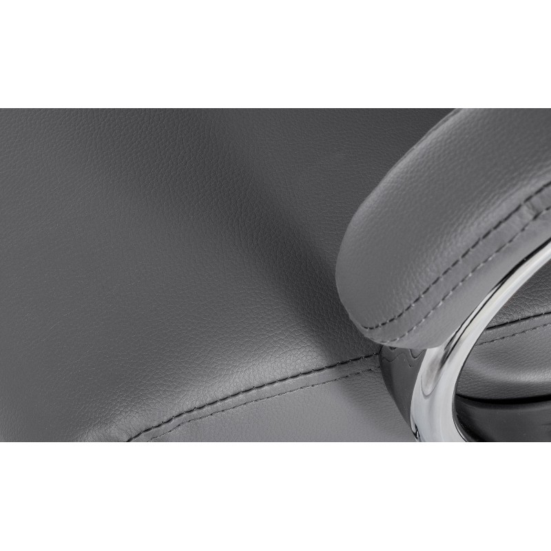 Silla de oficina gris Campo