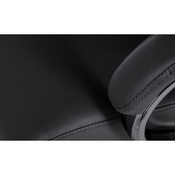 Silla de oficina negra Campo