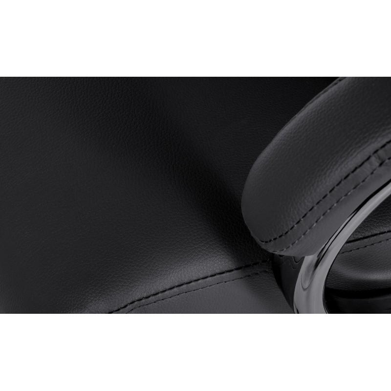 Silla de oficina negra Campo