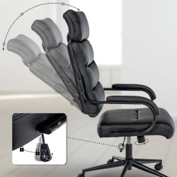 Silla de oficina Campo negra/negra