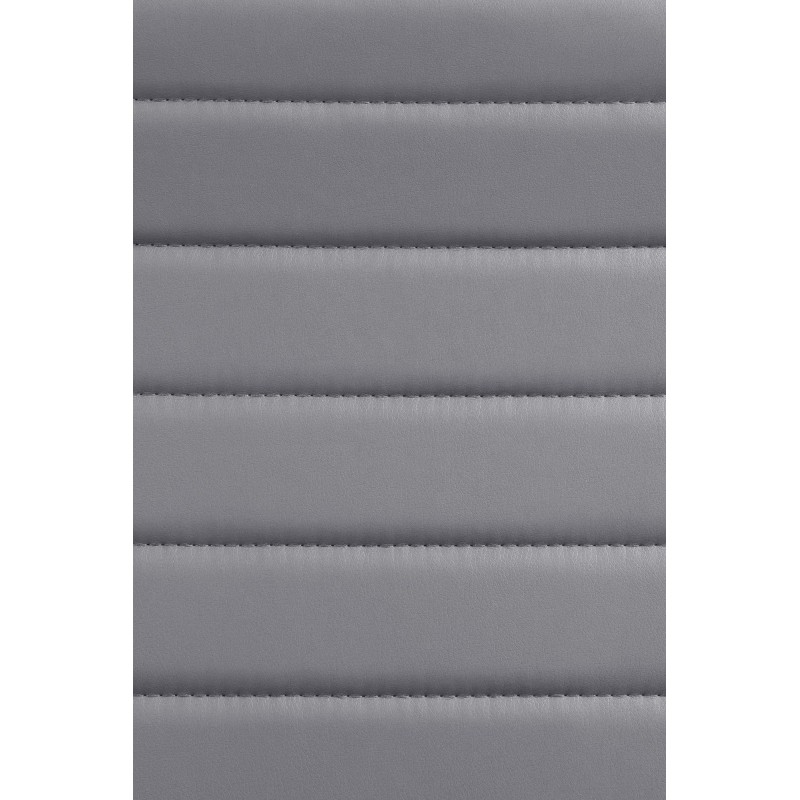 Silla de oficina Havanna, polipiel gris