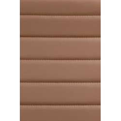 Sillón de oficina Havanna, piel sintética marrón claro